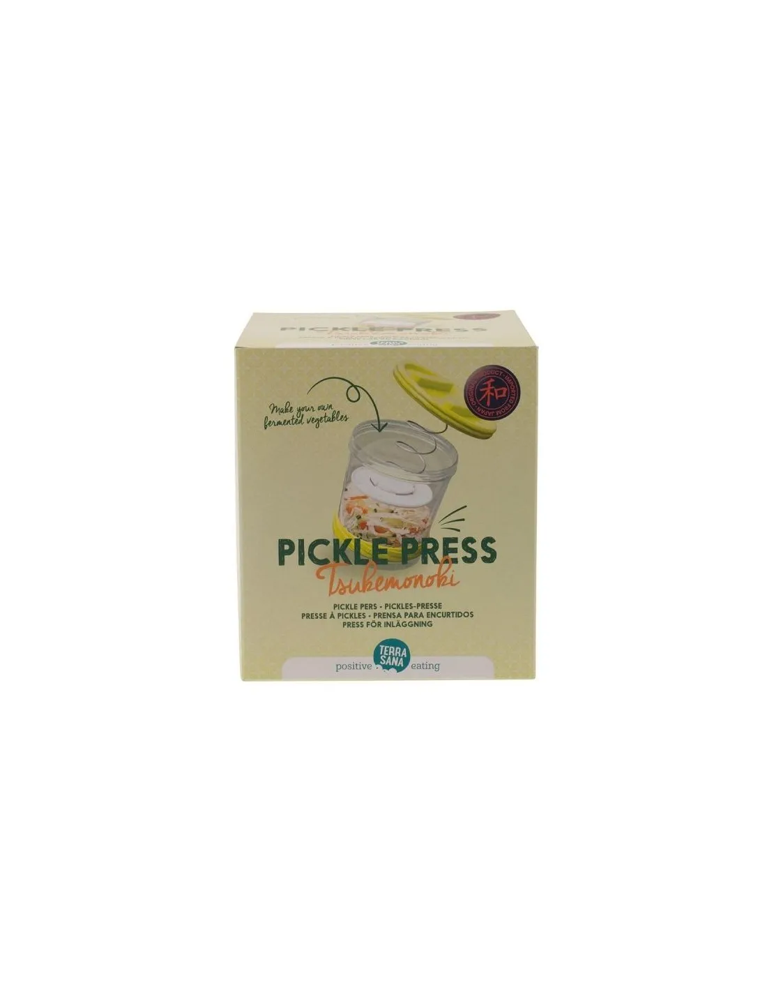 Tsukemonoki - Prensa para encurtidos 1,2 Ltr. de Terrasana