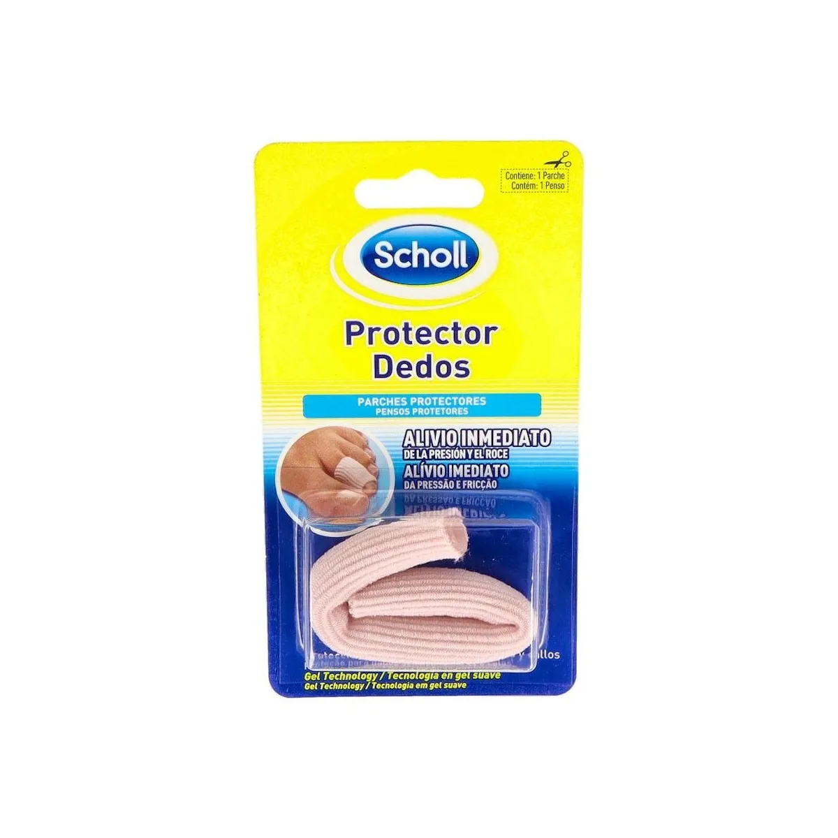 Tubo Protec Dedos Scholl Gelactiv