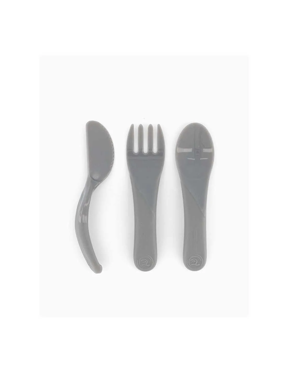 Twistshake Cubiertos Gris +6