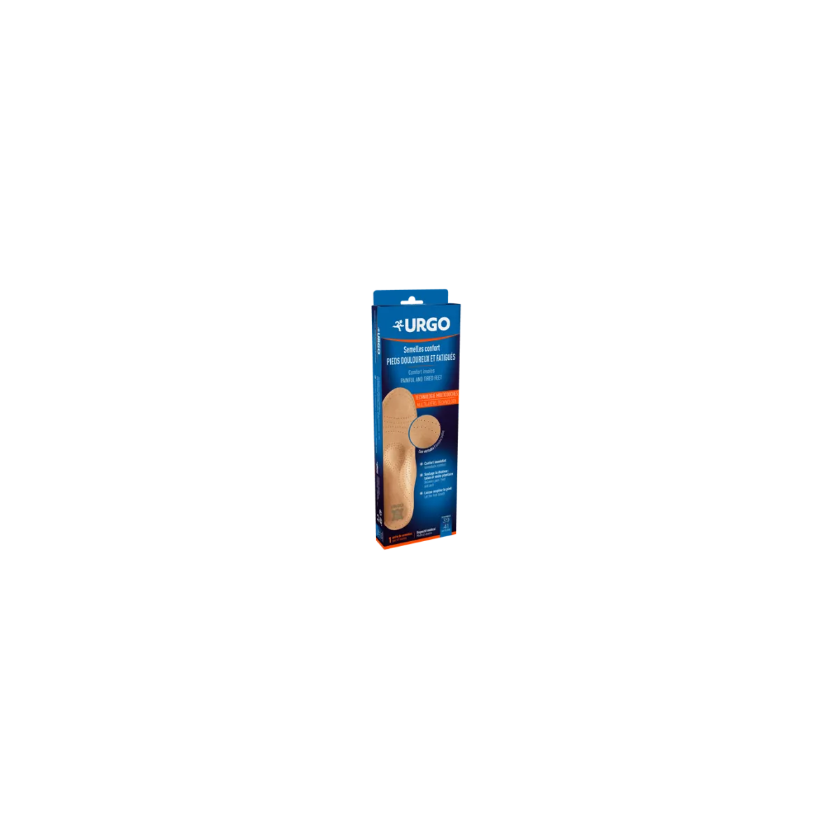 Urgo Plantillas Confort Pies Doloridos y Cansados T36/38