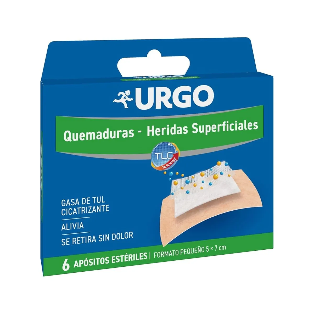 Urgo Quemaduras Heridas Superficiales 6 Apósitos