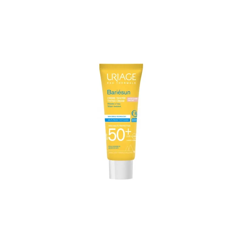 Uriage Bariésun Creme Com Cor Claro SPF50+ 50 ml