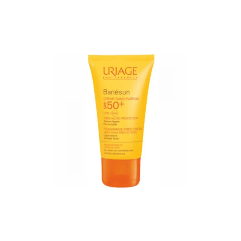 Uriage Bariésun Creme Solar Hidratante SPF 50+ S/Perfume 50ml