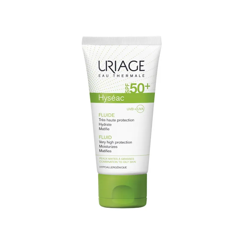 Uriage Hyseac Fluido Solar Spf50+ 50ml