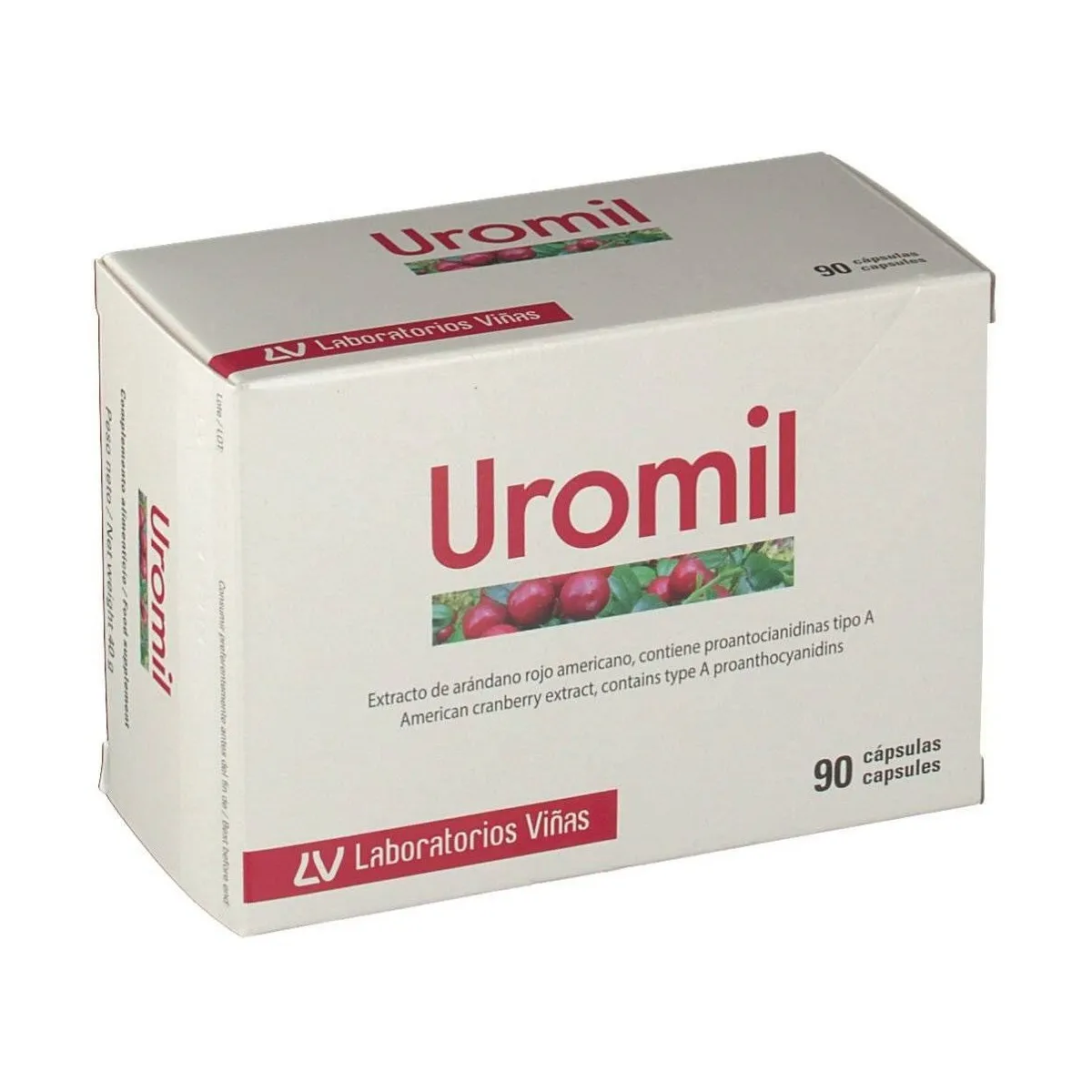 Uromil 90 cápsulas