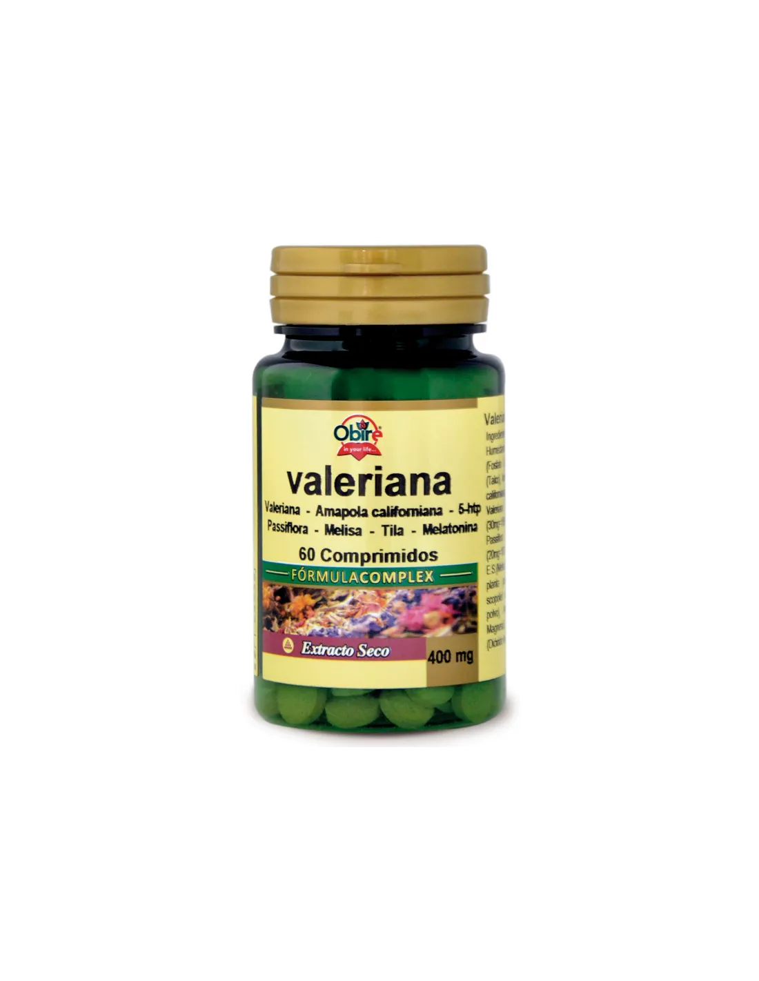 Valeriana Complex (Ext. Seco) 60Comp. de Obire
