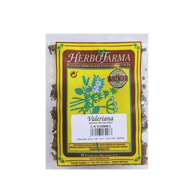 Valeriana Herbofarma Al Vacio 50 G