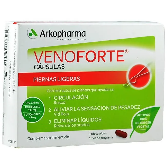 Venoforte Piernas ligeras 30