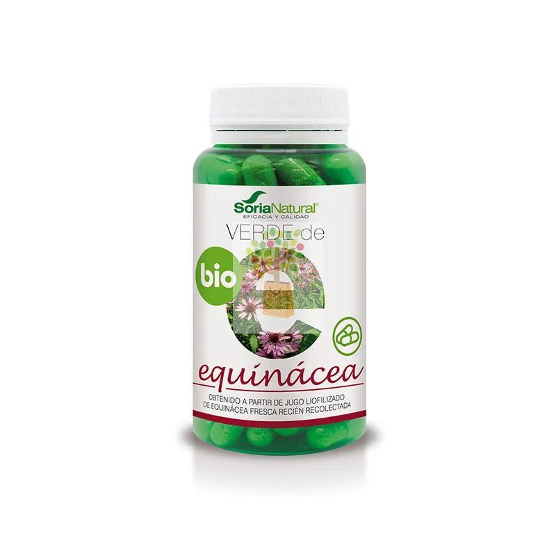 VERDE DE EQUINACEA BIO 80 CAPSULAS SORIA NATURAL