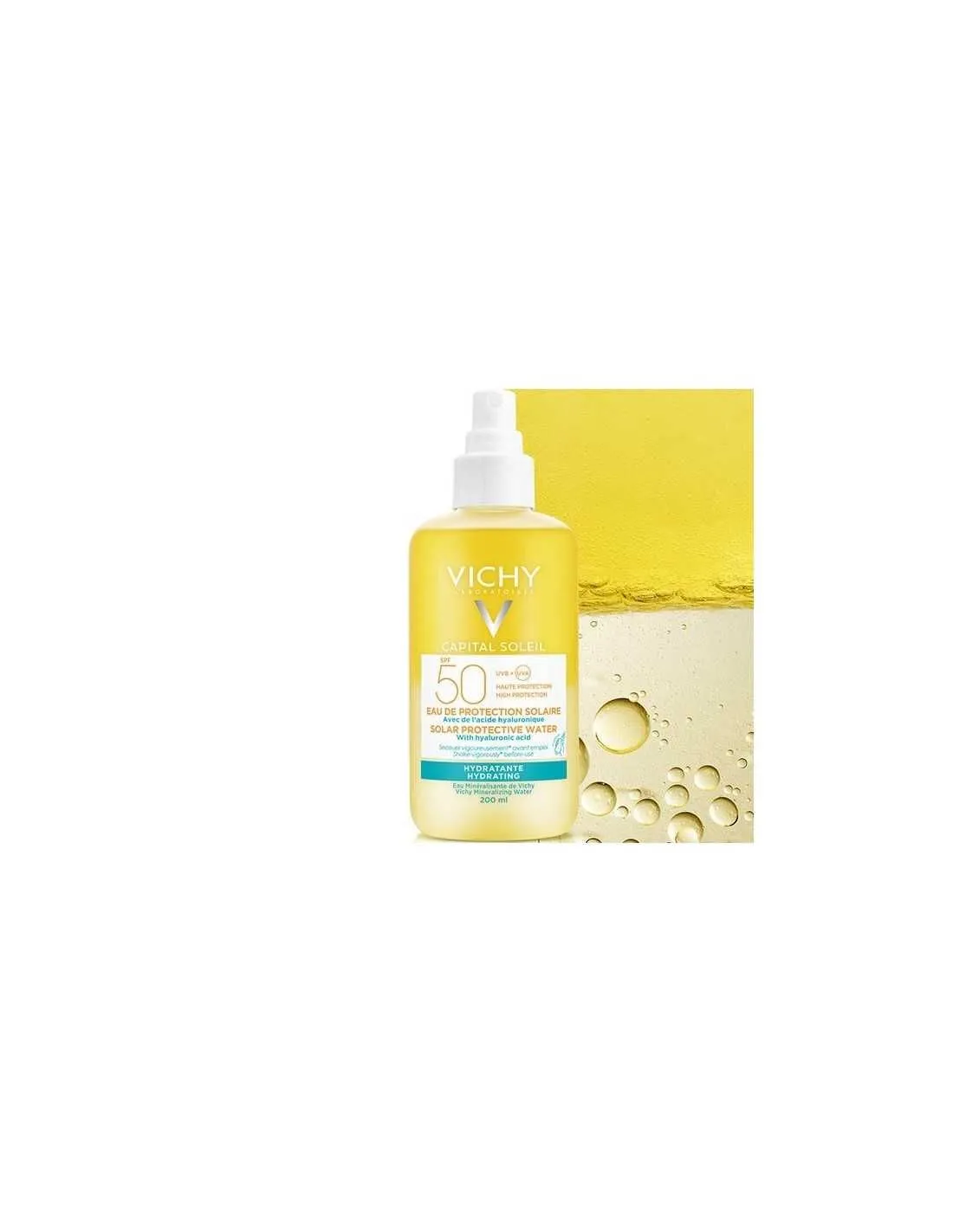 Vichy Capital Soleil Agua Solar Protectora Hidratante SPF50+ 200ml