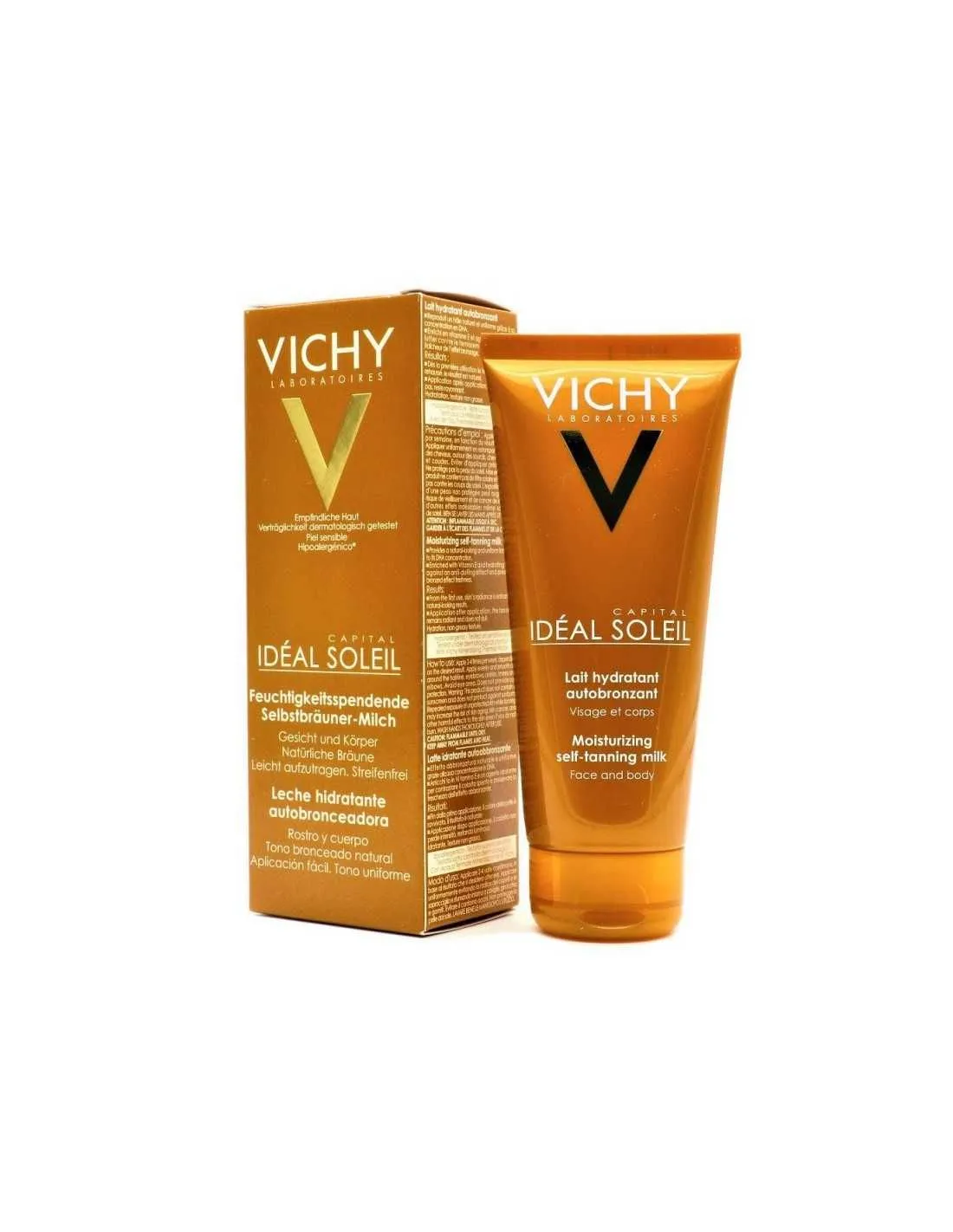 Vichy Capital Soleil Leche Autobronceadora Cuerpo 100 ml