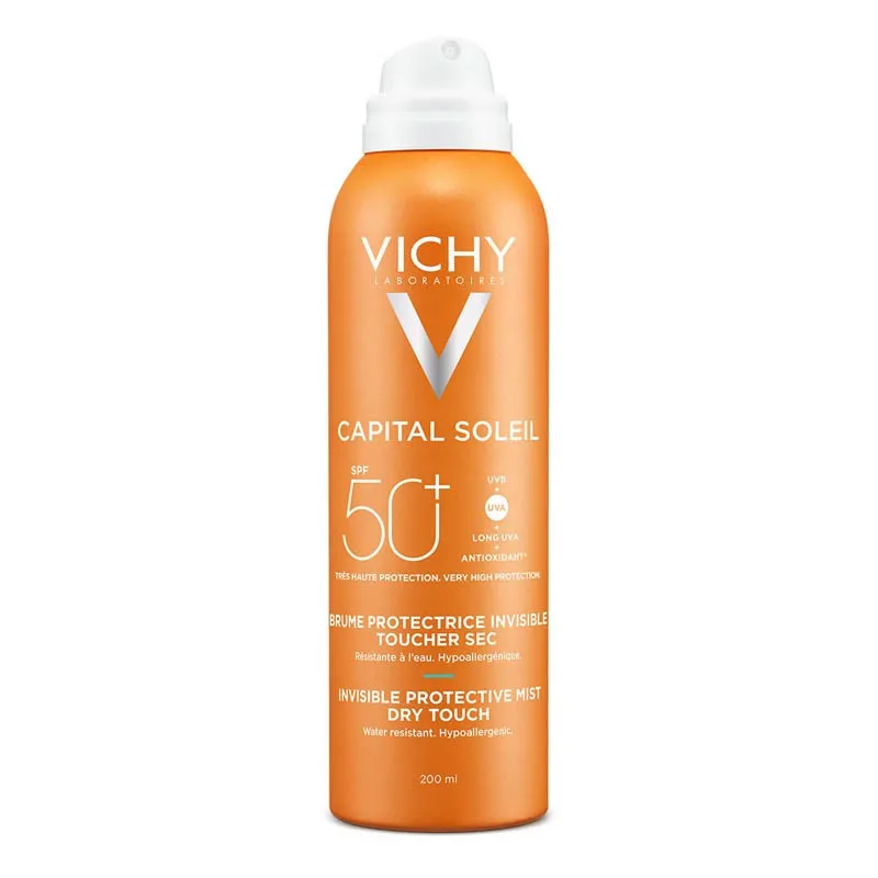 Vichy Capital Soleil Protetor Solar Bruma Invisivel SPF50 200ml