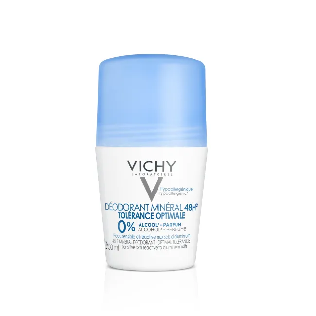 Vichy Desodorante Rollon Mineral Tolerancia Óptima 48h