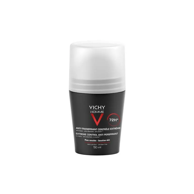 Vichy Homme - Desodorante 72H - 50ml.