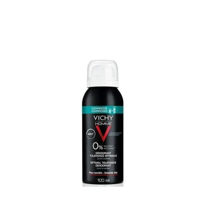 Vichy Homme Desodorante Spray Tolerancia Óptima 100 ml