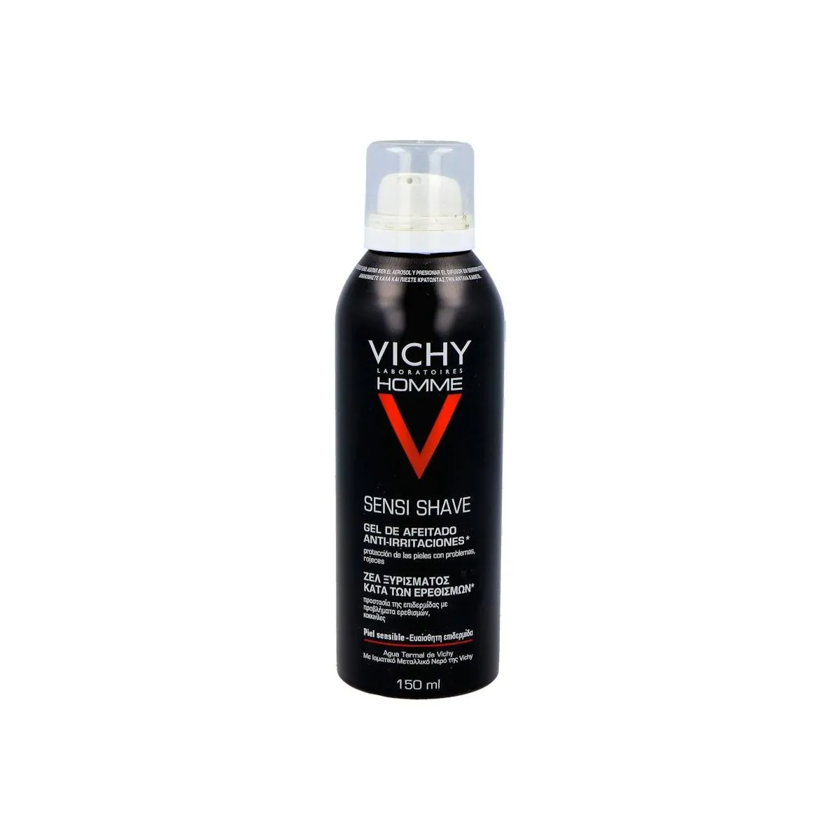 Vichy Homme Gel Afeitado P/Sensible 150 Ml