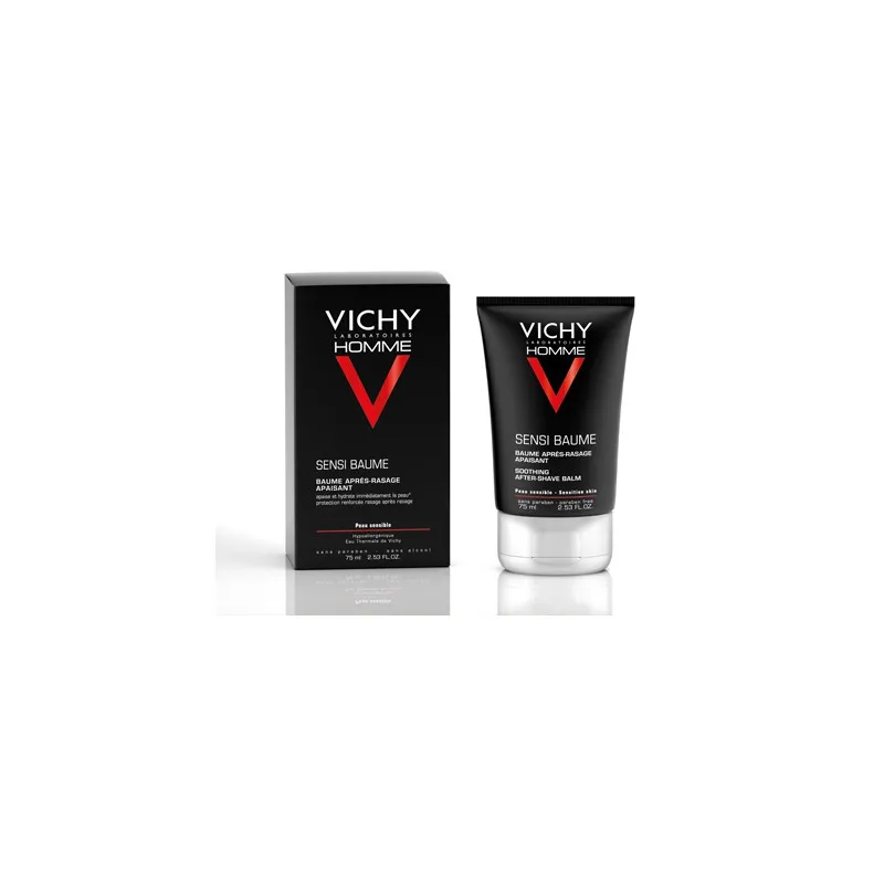 VICHY HOMME SENSI-BAUME Ca. Bálsamo confort anti-reacciones - Pieles sensibles AFTER SHAVE - AFEITADO 75ML