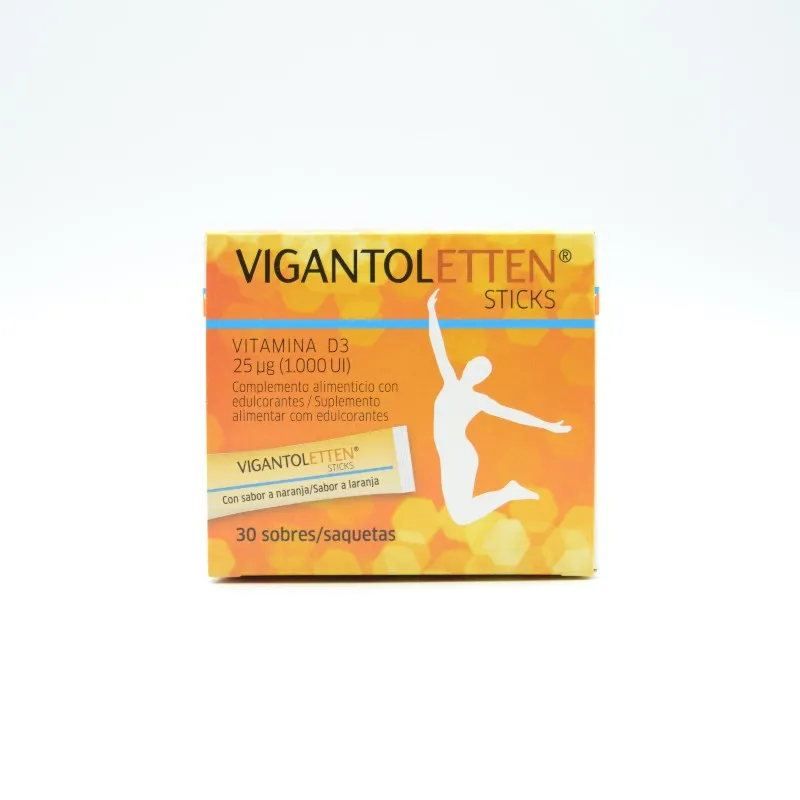 VIGANTOLETTEN 30 STICKS SABOR NARANJA