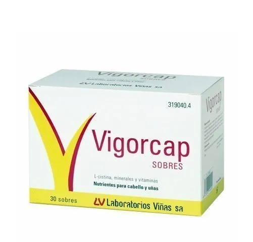 Vigorcap Crecimiento Cabello y Uñas, 30 Sobres. - Laboratorios Viñas
