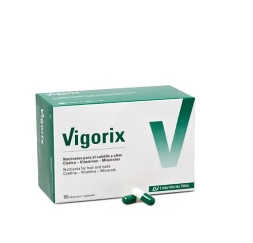 Vigorix Cuidado Cabello y Uñas, 90 Cap. - Laboratorios Viñas