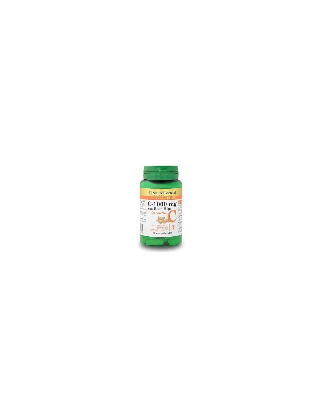 Vit. C+Rose Hips+Curcuma 60Comp. de Nature Essential