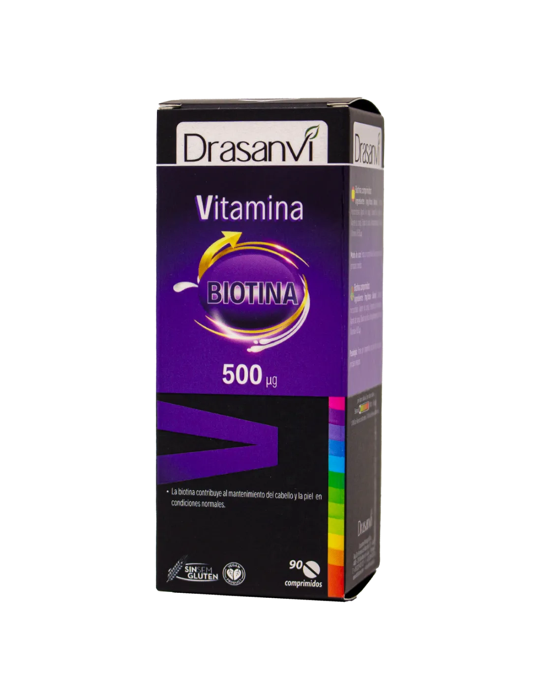 Vitamina H 500µg Biotina 90 Comprimidos Drasanvi