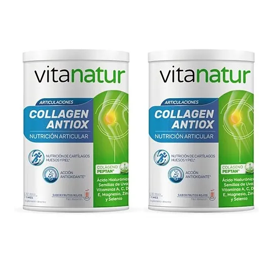 VITANATUR COLLAGEN ANTIOX PLUS 2 ENVASES 360 G P