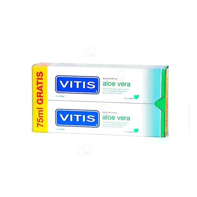 Vitis Aloe Vera Pasta Dentifrica 2 X 150 ml
