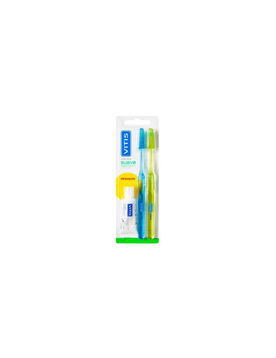 VITIS DUPLO CEPILLO DENTAL SUAVE 2 UNIDADES