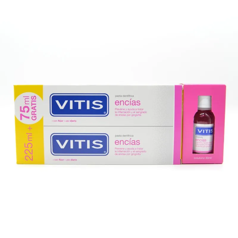 VITIS ENCIAS PACK PASTA 150 ML DUPLO