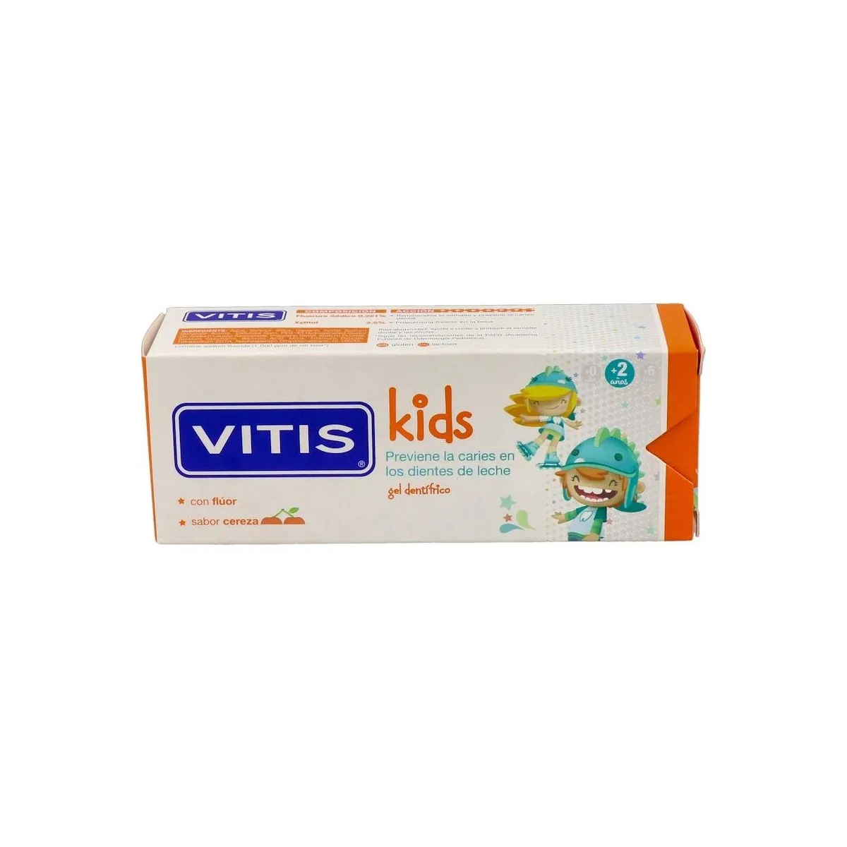 Vitis Gel Kids Infantil Cereza 50 Ml + 2 Años