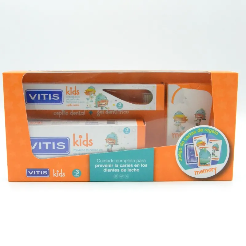 VITIS KIDS PACK GEL+CEPILLO+REGALO