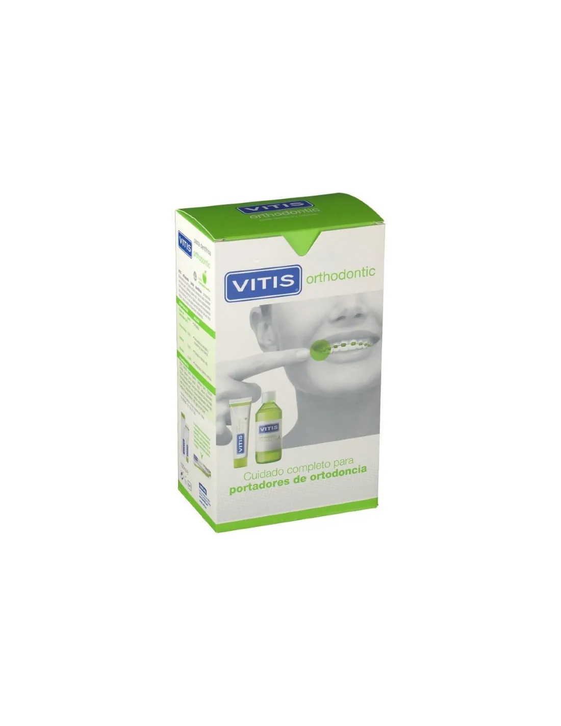 VITIS ORTHODONTIC PACK COLUTORIO + PASTA DENTÍFRICA 500 + 100 ML