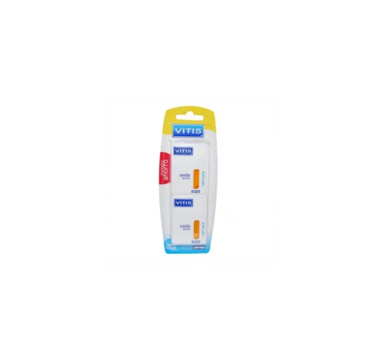 VITIS SEDA DENTAL CON CERA 50 M 2 U DUPLO