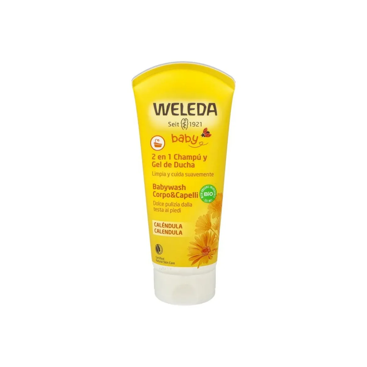 Weleda Champu&Gel Ducha Calendula Bebe 200 Ml