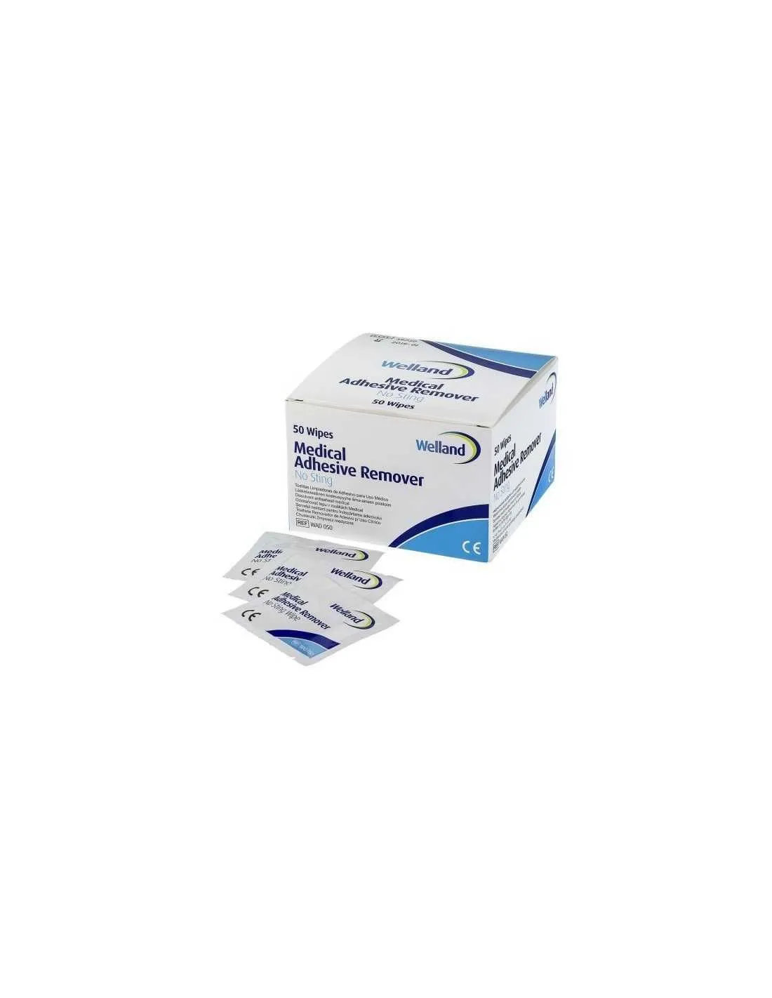 Welland Adhesive Remover Ostomia 50 Toallitas Li