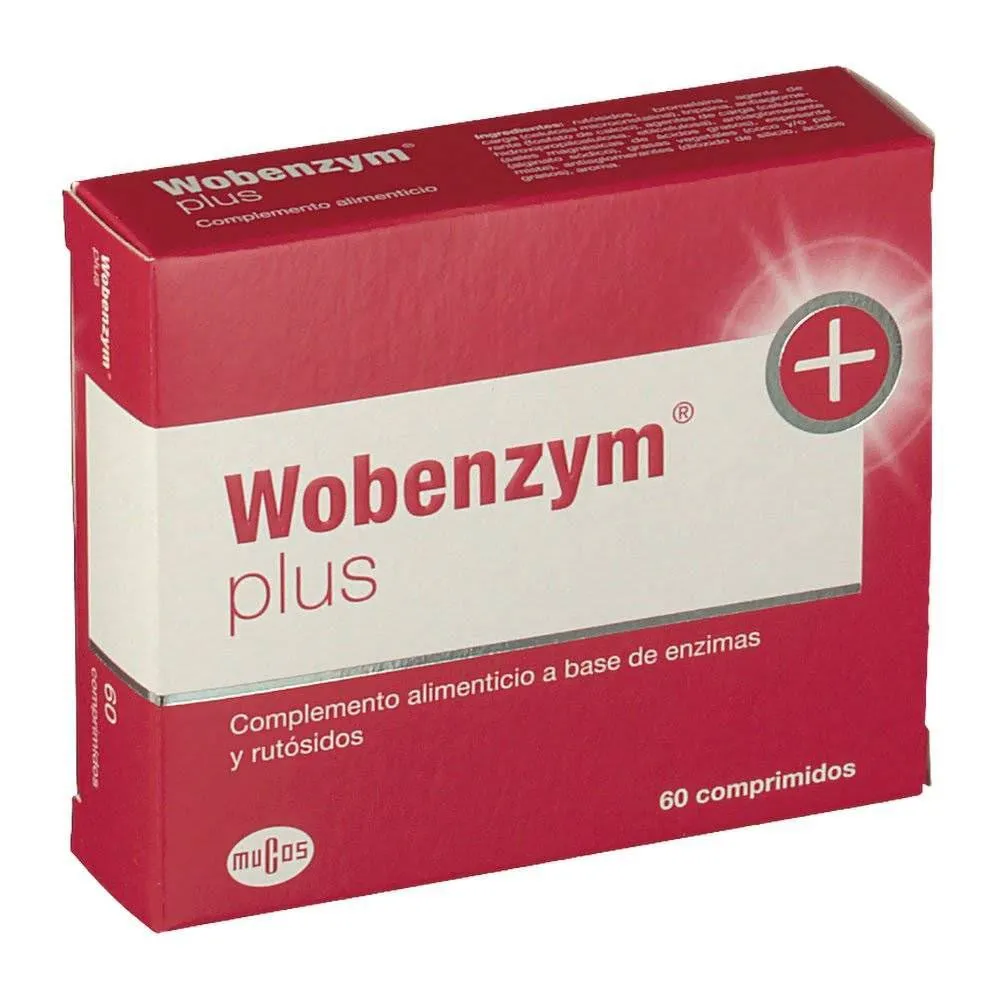 Wobenzym Plus 60 Comprimidos