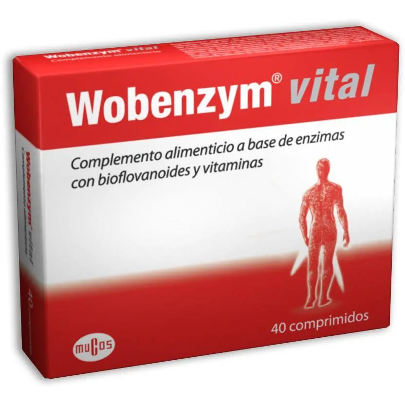 Wobenzym Vital 40 comprimidos