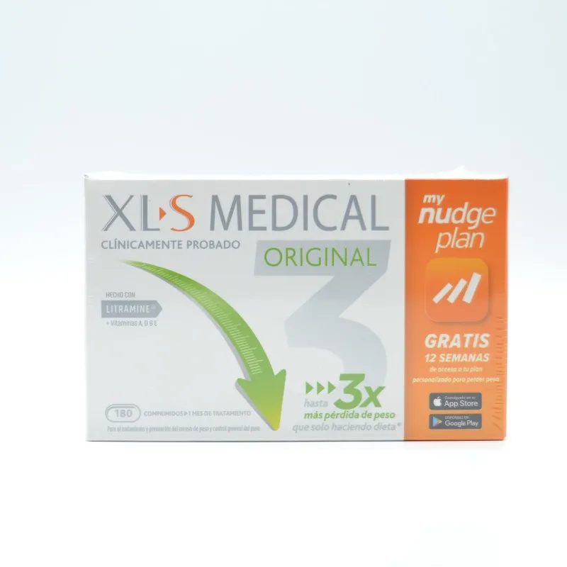 XLS ORIGINAL NUDGE 180 COMPRIMIDOS
