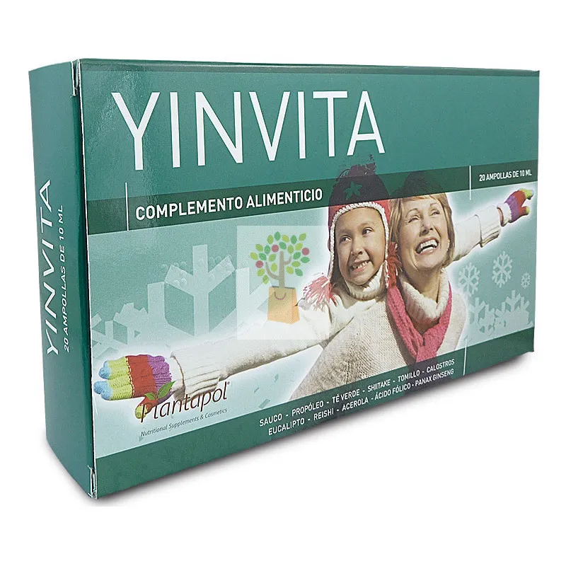 YINVITA 20 AMPOLLAS DE 10Ml. PLANTA POL