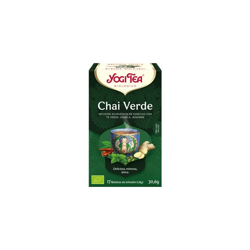YOGI TEA CHAI VERDE 17 BOLSAS
