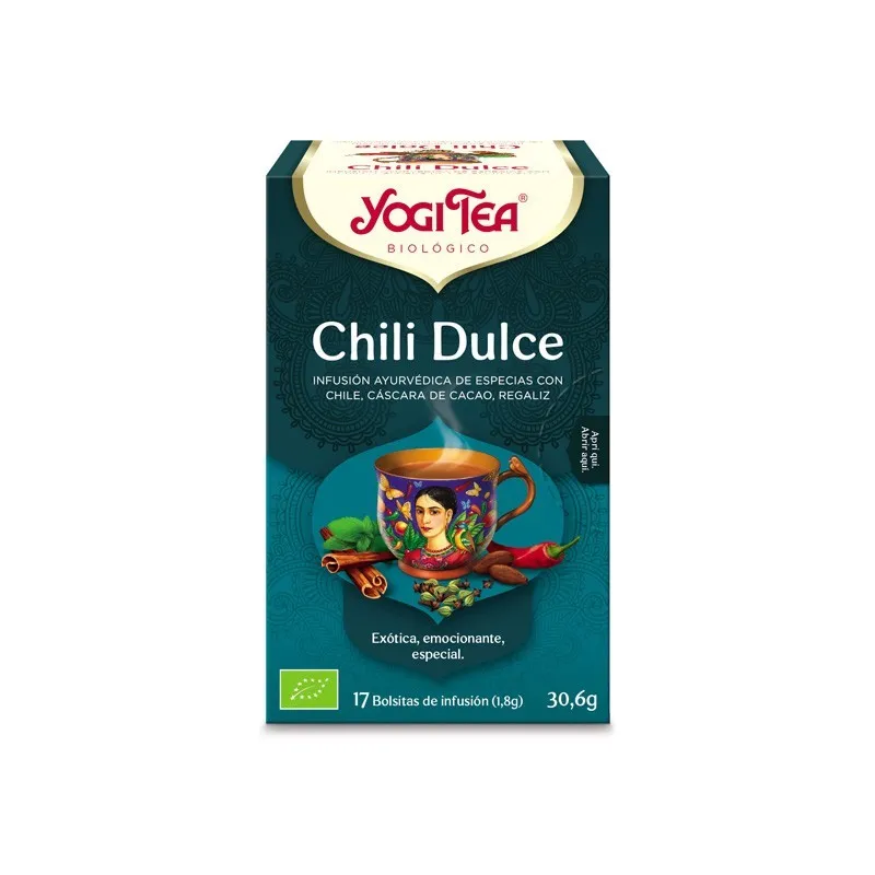 YOGI TEA CHILI DULCE 17 BOLSAS