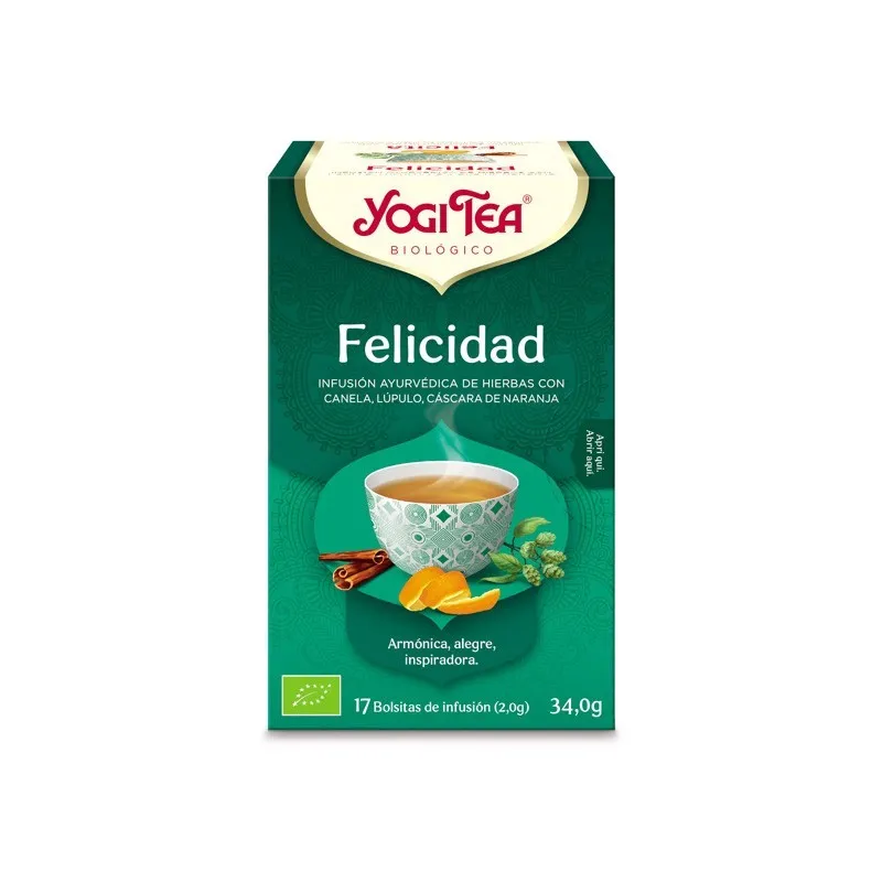 YOGI TEA FELICIDAD 17 BOLSAS