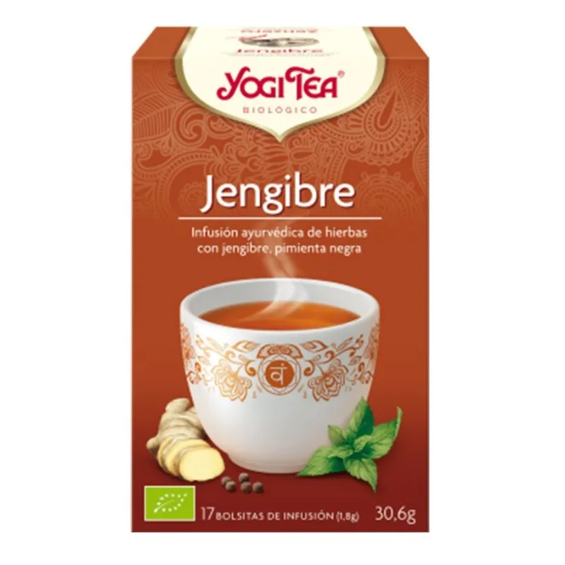 YOGI TEA JENGIBRE 17 BOLSAS