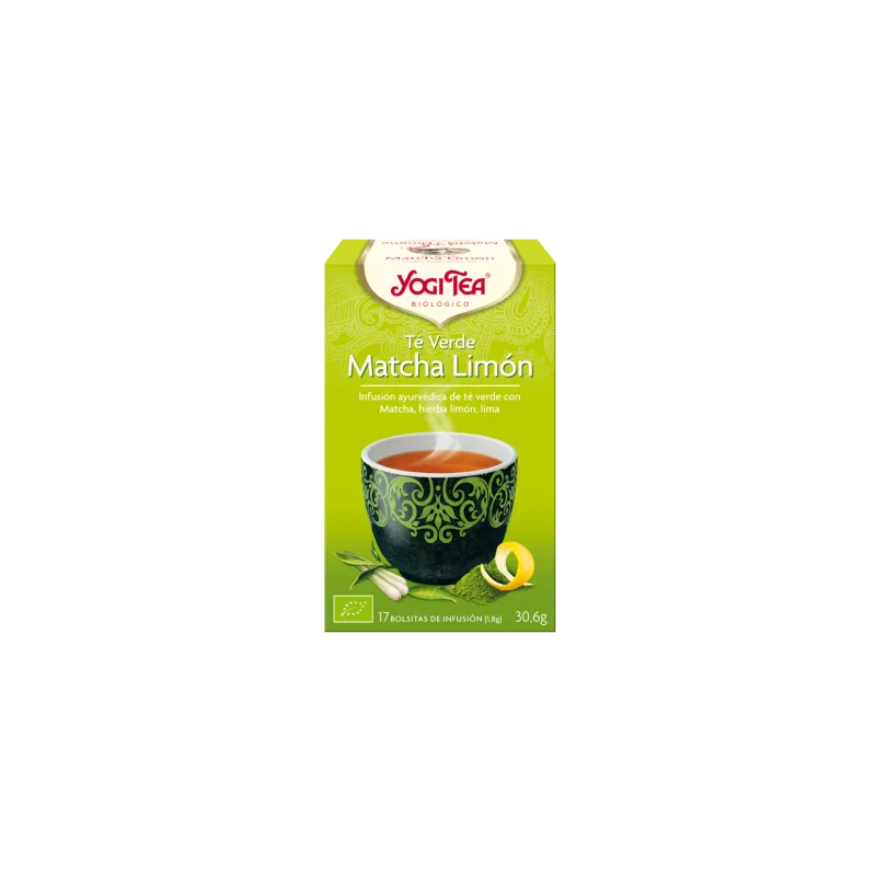 YOGI TEA MATCHA LIMON 17 BOLSAS