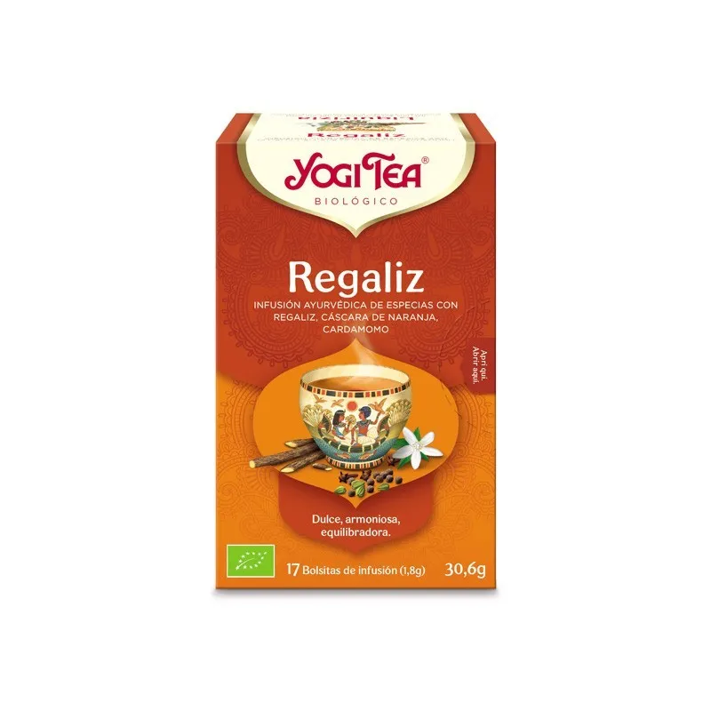 YOGI TEA REGALIZ 17 BOLSAS
