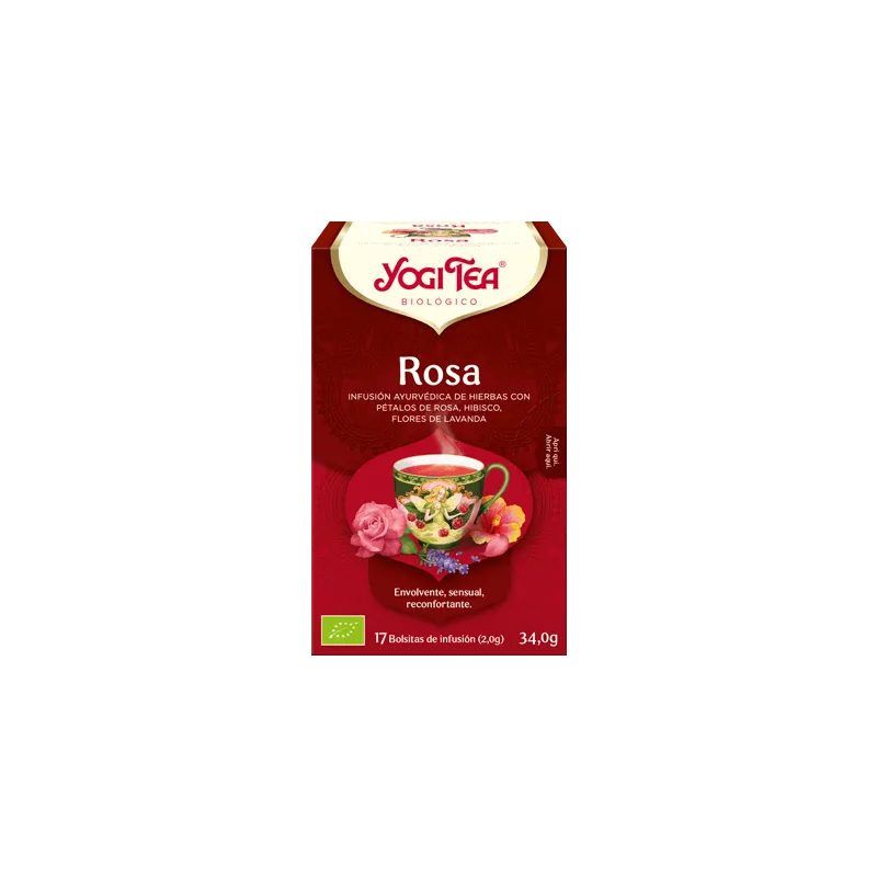 YOGI TEA ROSA 17 BOLSAS