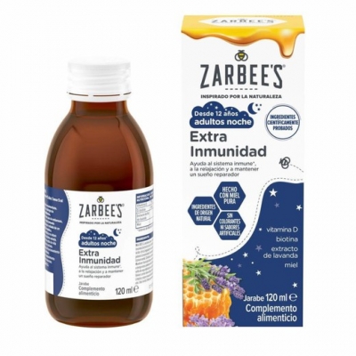 Zarbee’s Jarabe Extra Inmunidad Adultos Noche 120ml