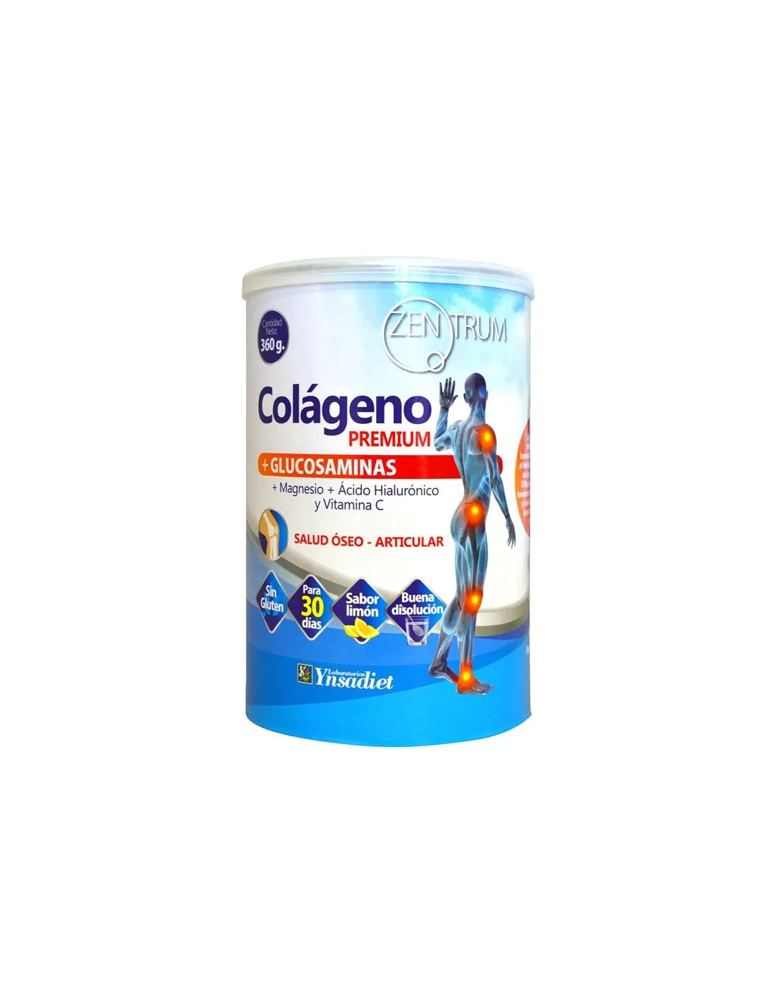 Colágeno Premium Hidrolizado 360 Gr de Ynsadiet