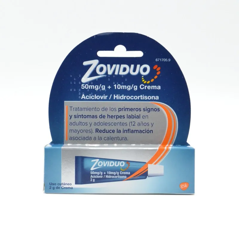 ZOVIDUO CREMA 50 MG/G+10 MG/G